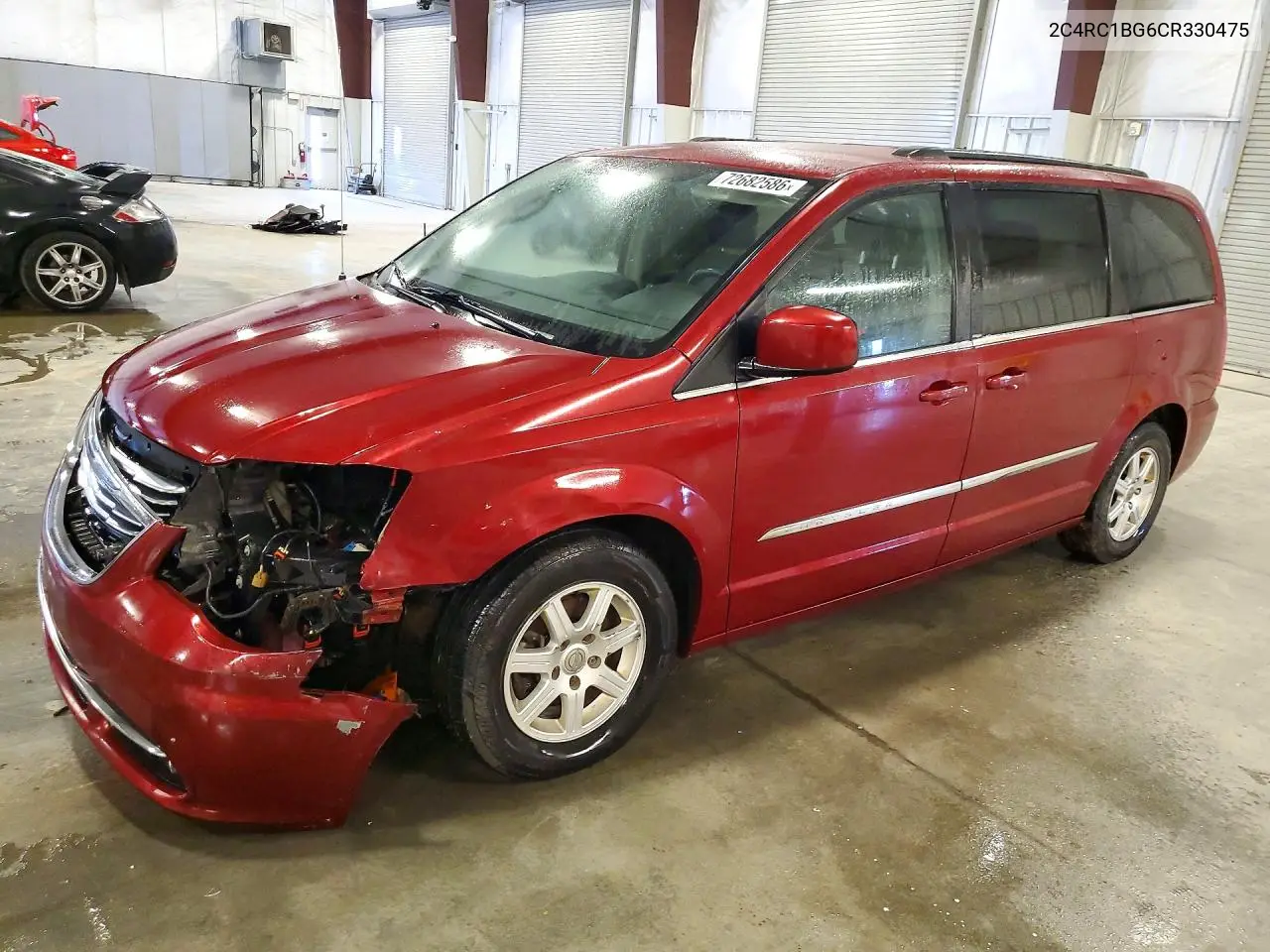 CHRYSLER TOWN & COUNTRY 2012, VIN 2C4RC1BG6CR330475
