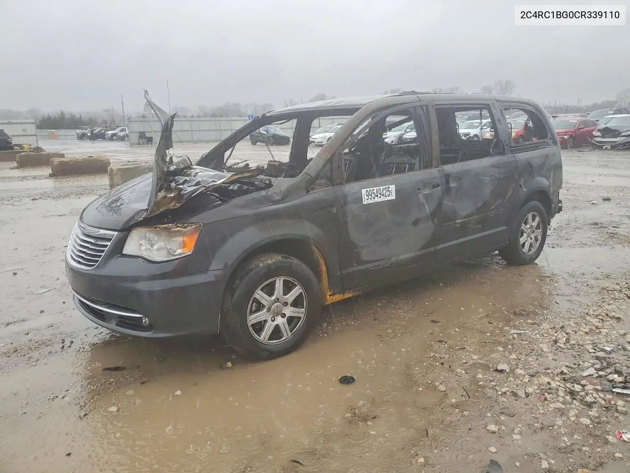 CHRYSLER TOWN & COUNTRY 2012, VIN 2C4RC1BG0CR339110