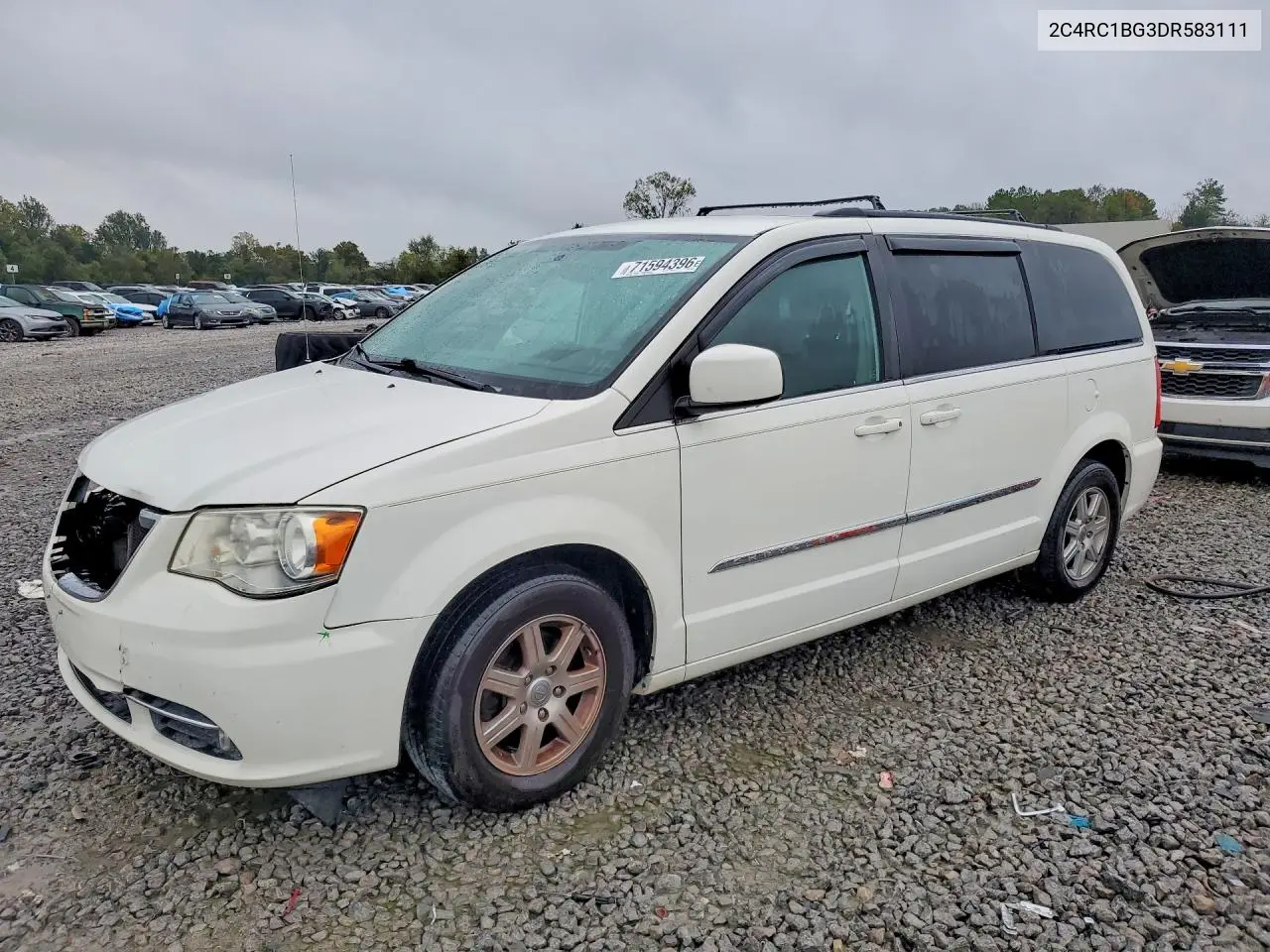 CHRYSLER TOWN & COUNTRY 2013, VIN 2C4RC1BG3DR583111