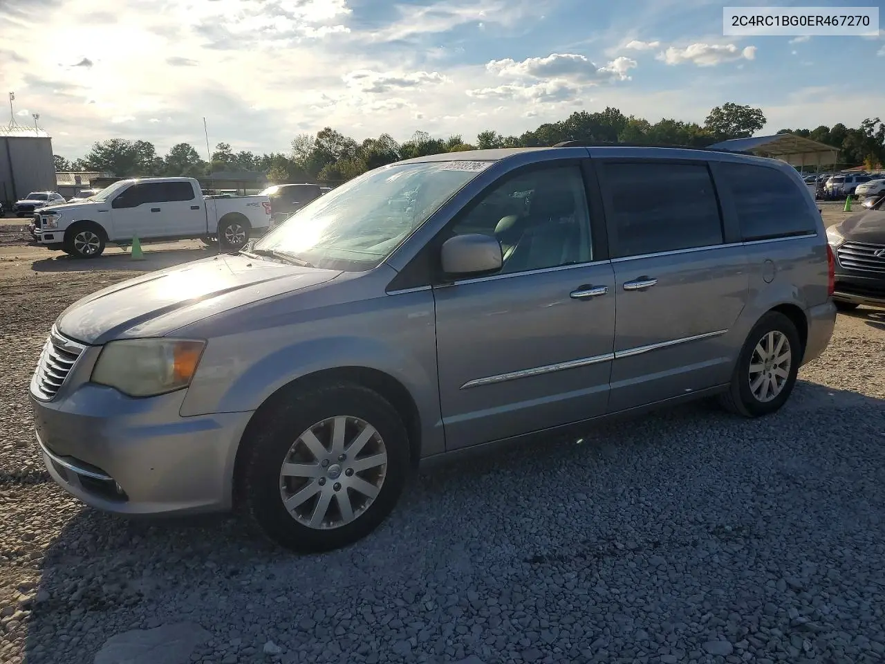 CHRYSLER TOWN & COUNTRY 2014, VIN 2C4RC1BG0ER467270