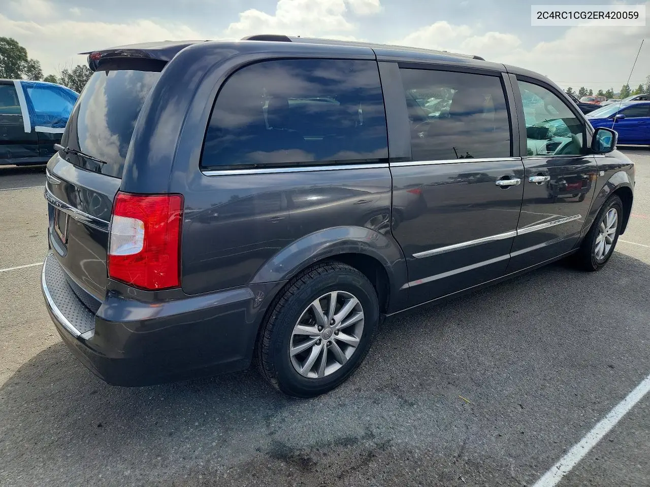 2014 CHRYSLER TOWN & COUNTRY VIN 2C4RC1CG2ER420059 — фото 3