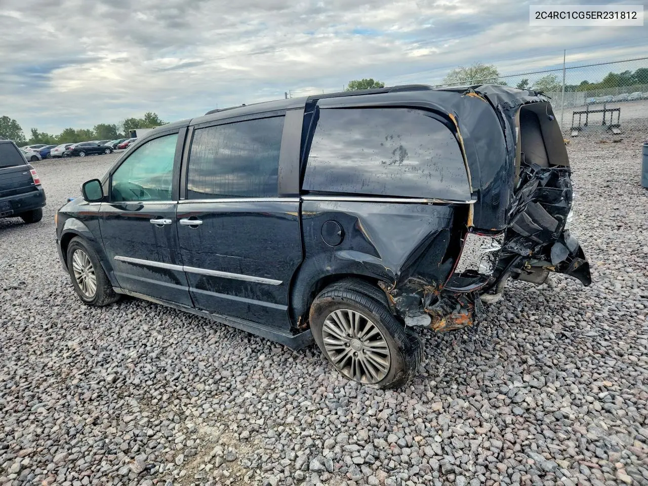 2014 CHRYSLER TOWN & COUNTRY VIN 2C4RC1CG5ER231812 — фото 2