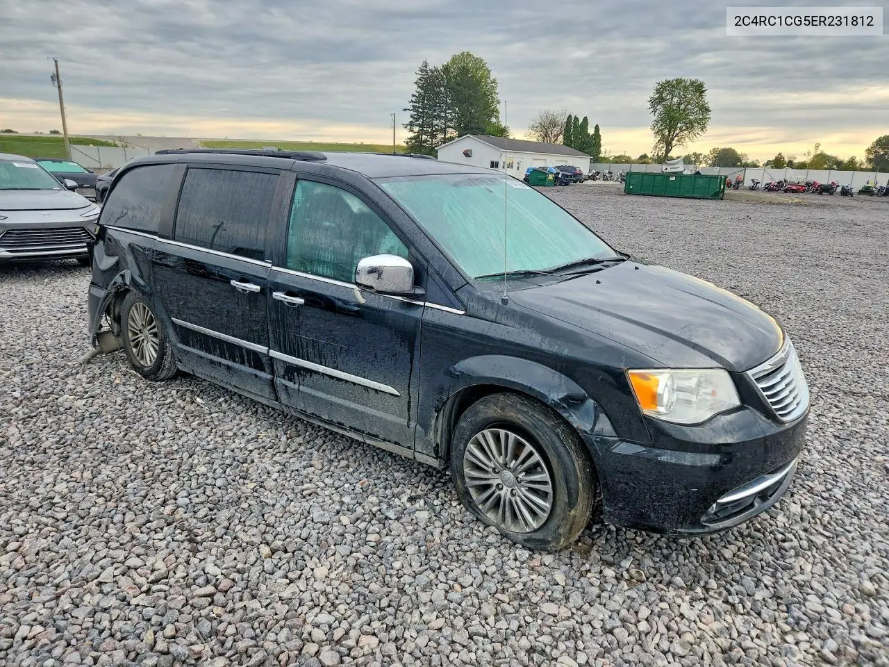 2014 CHRYSLER TOWN & COUNTRY VIN 2C4RC1CG5ER231812 — фото 4