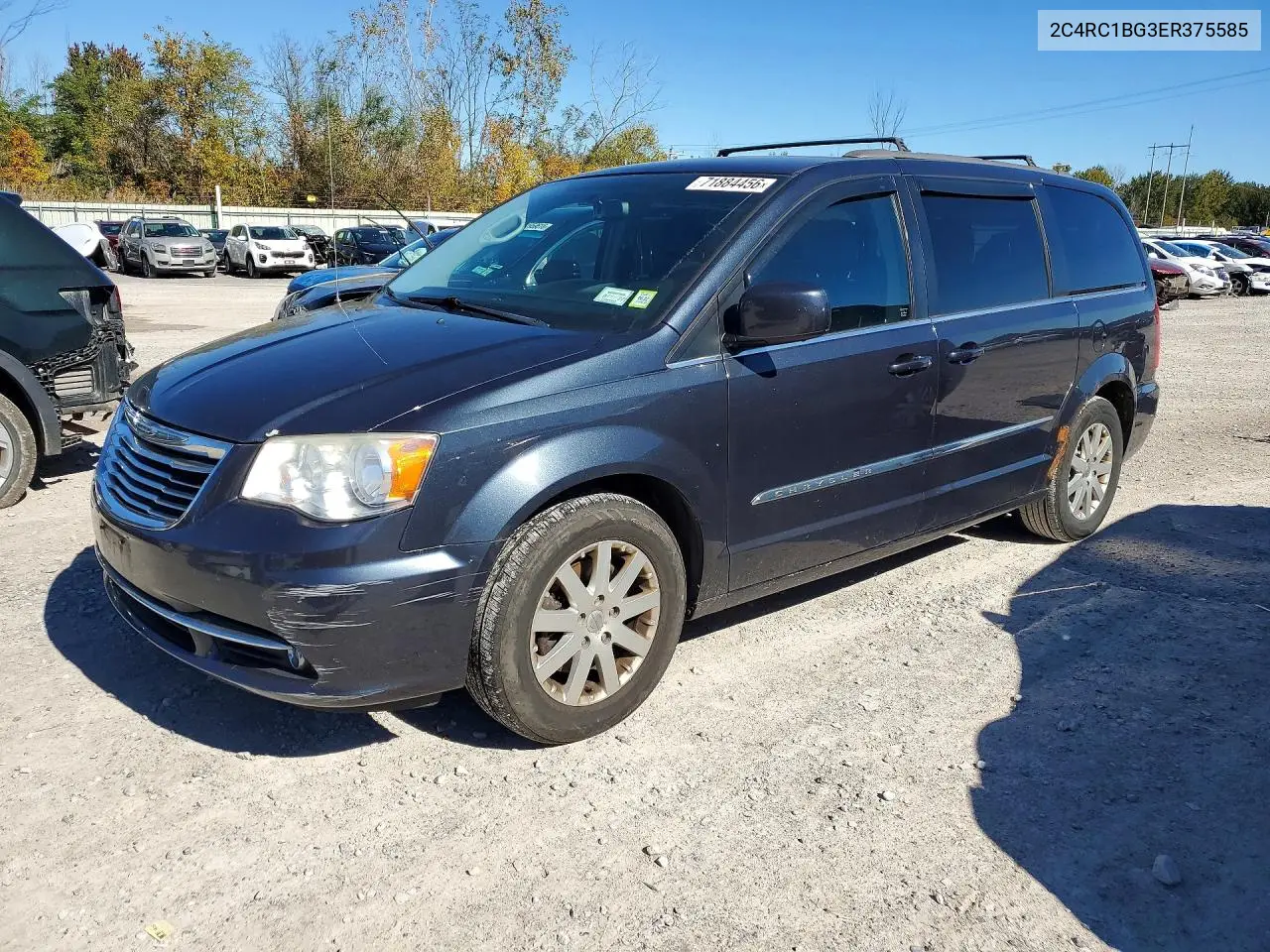 CHRYSLER TOWN & COUNTRY 2014, VIN 2C4RC1BG3ER375585
