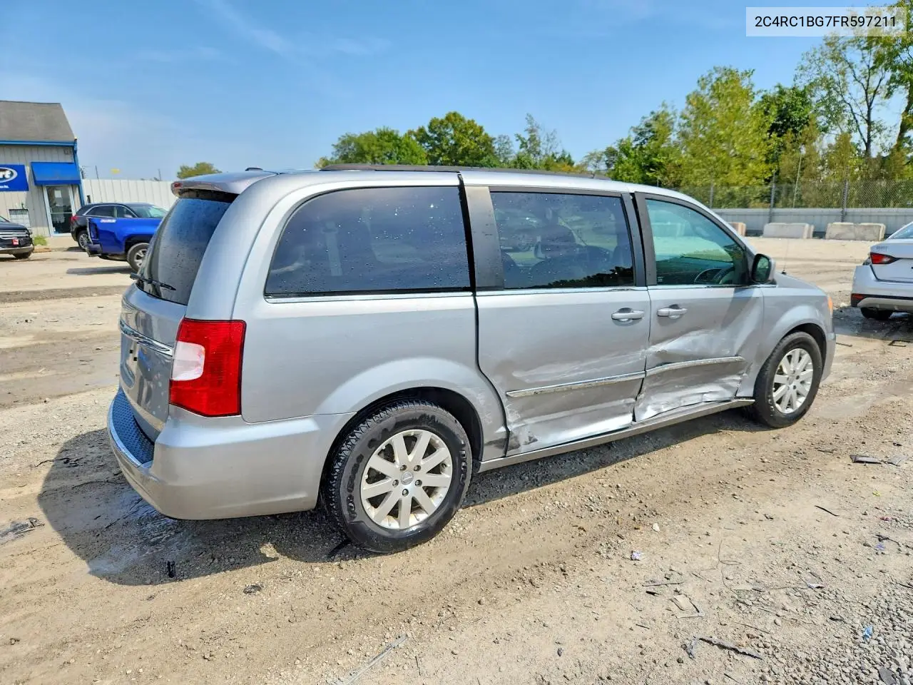 2015 CHRYSLER TOWN & COUNTRY VIN 2C4RC1BG7FR597211 — фото 3