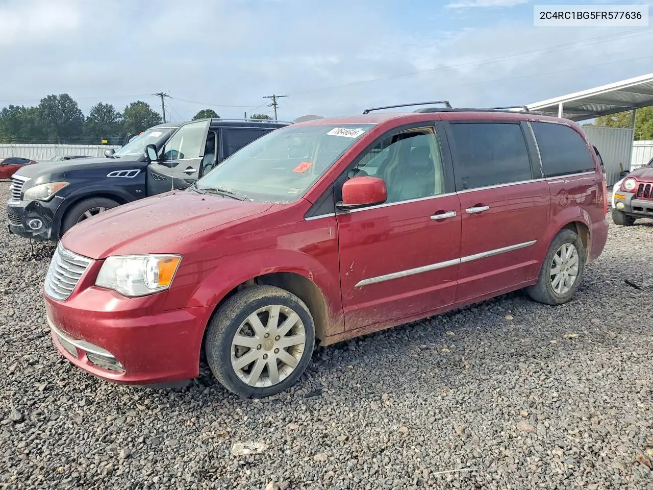 CHRYSLER TOWN & COUNTRY 2015, VIN 2C4RC1BG5FR577636