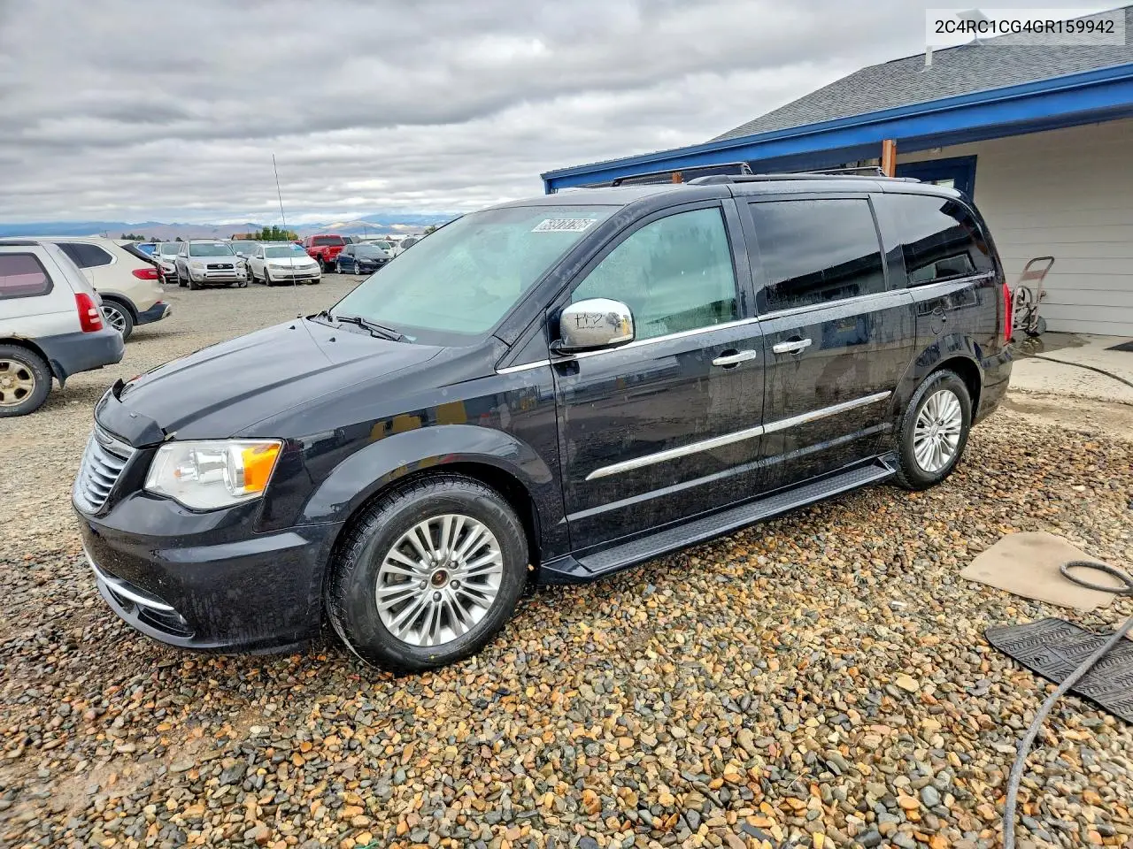 CHRYSLER TOWN & COUNTRY 2016, VIN 2C4RC1CG4GR159942
