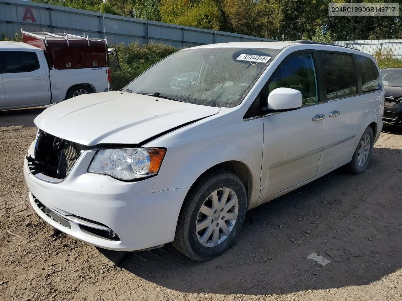 CHRYSLER TOWN & COUNTRY 2016, VIN 2C4RC1BG0GR149717