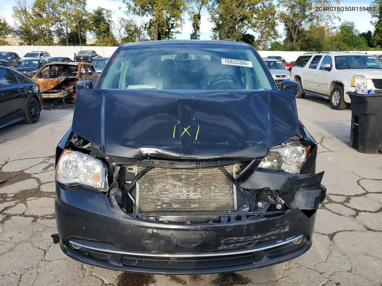 2016 CHRYSLER TOWN & COUNTRY VIN 2C4RC1BG5GR159482 — фото 5