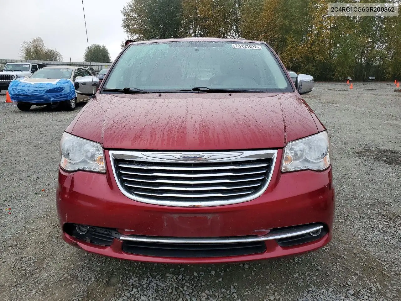 2016 CHRYSLER TOWN & COUNTRY VIN 2C4RC1CG6GR200362 — фото 5