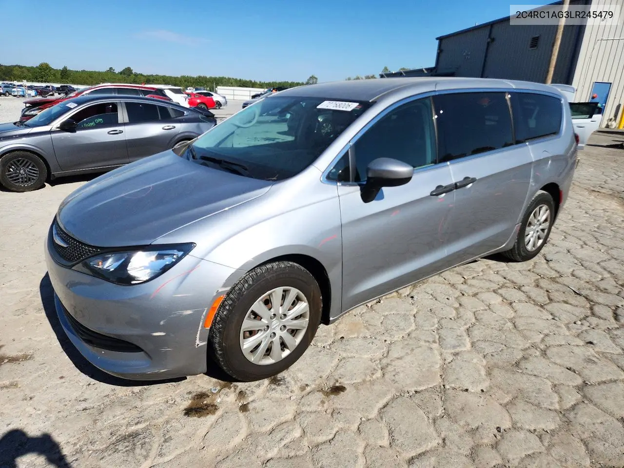 CHRYSLER VOYAGER 2020, VIN 2C4RC1AG3LR245479