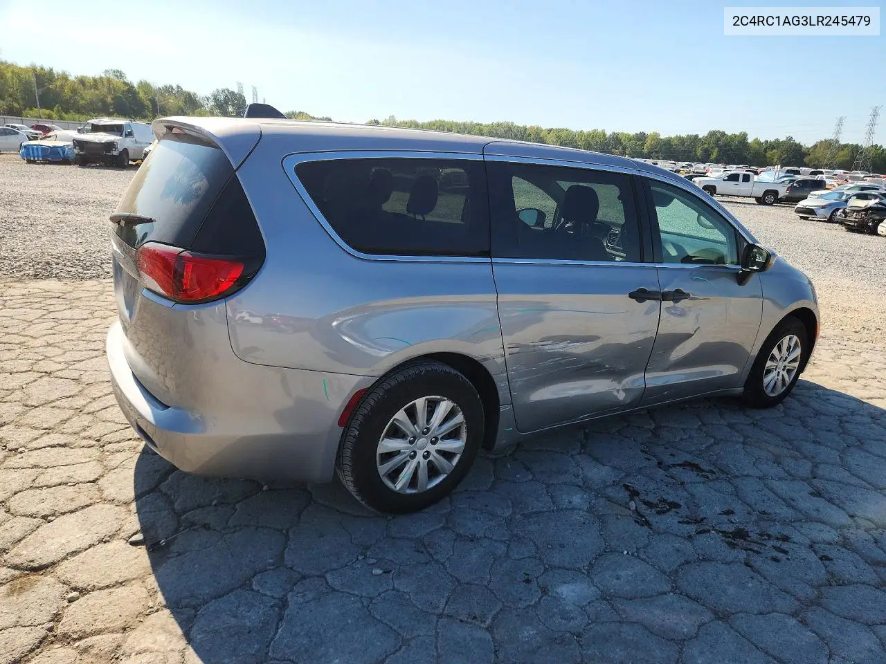 2020 CHRYSLER VOYAGER VIN 2C4RC1AG3LR245479 — фото 3