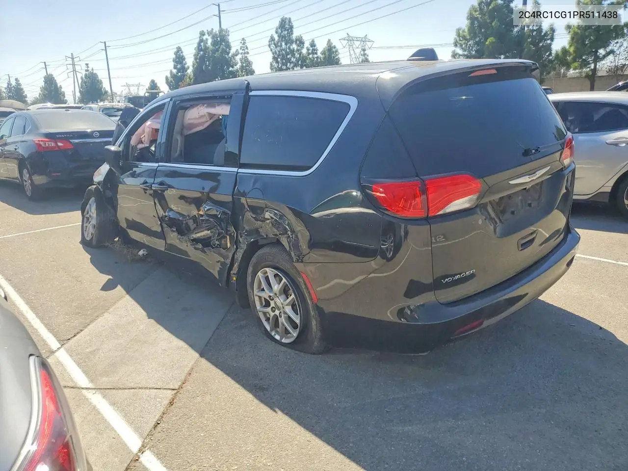 2023 CHRYSLER VOYAGER VIN 2C4RC1CG1PR511438 — фото 2