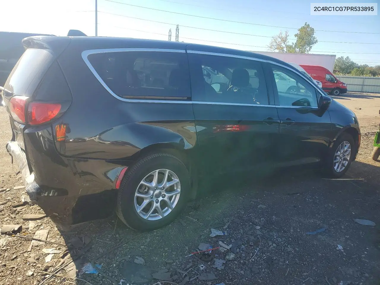 2023 CHRYSLER VOYAGER VIN 2C4RC1CG7PR533895 — фото 3