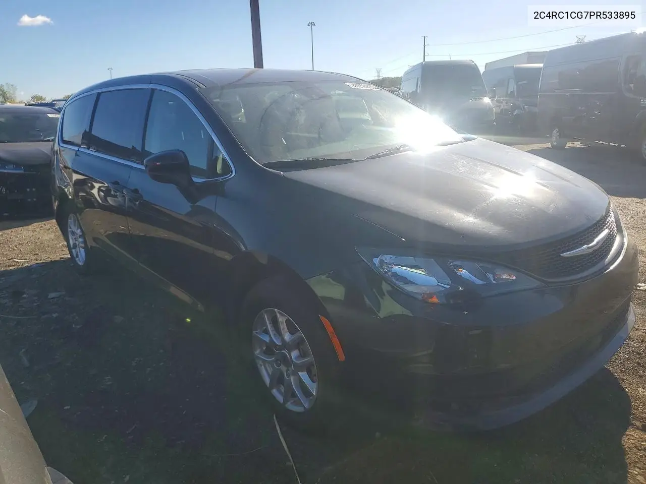 2023 CHRYSLER VOYAGER VIN 2C4RC1CG7PR533895 — фото 4