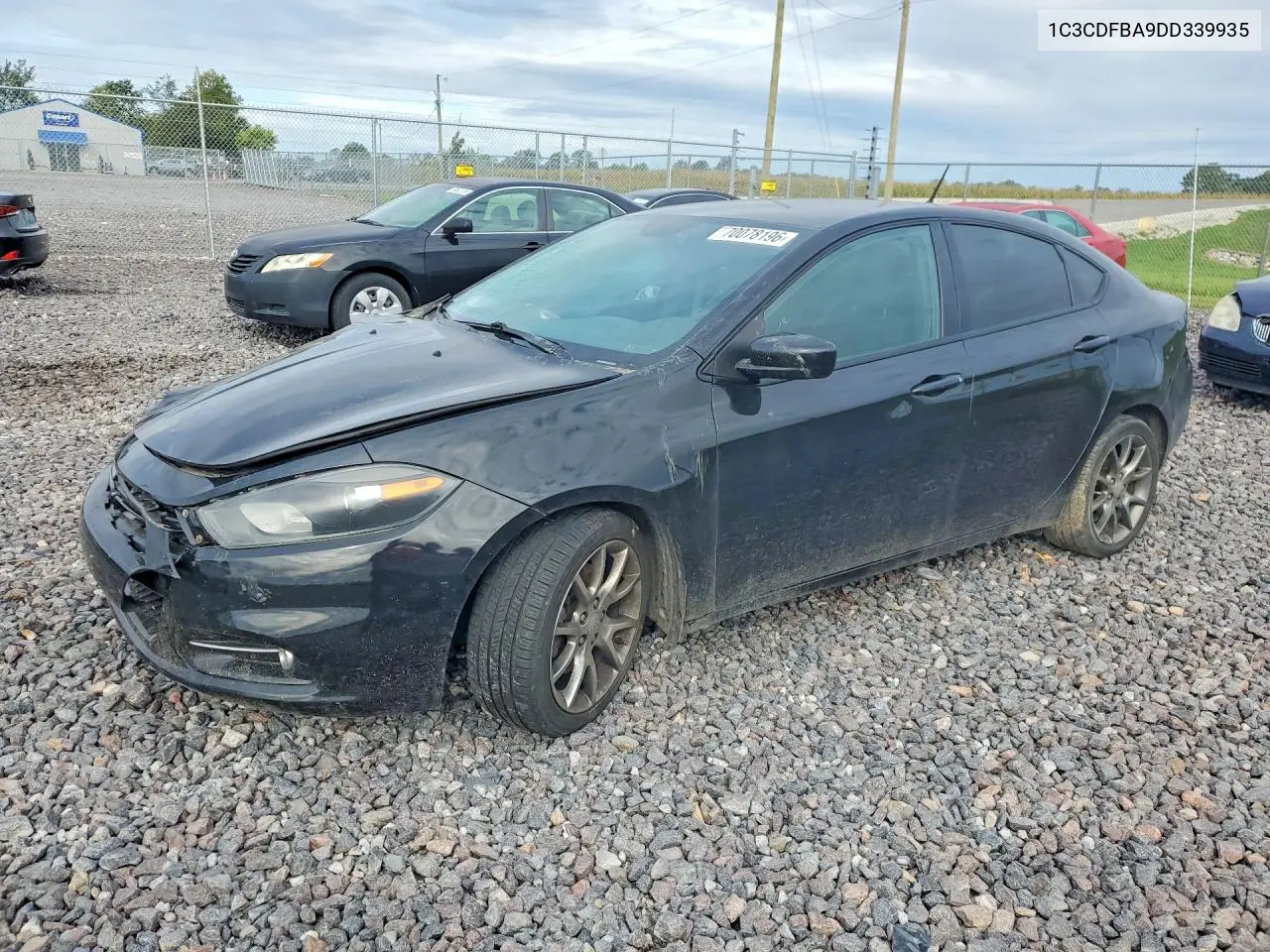 DODGE DART 2013, VIN 1C3CDFBA9DD339935
