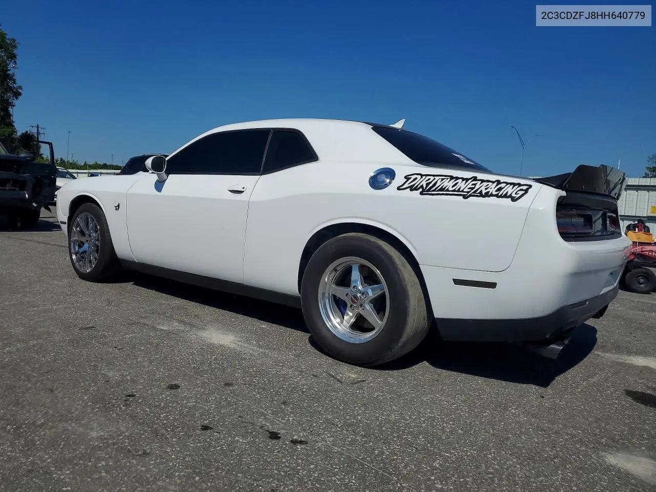 2017 DODGE CHALLENGER VIN 2C3CDZFJ8HH640779 — фото 2
