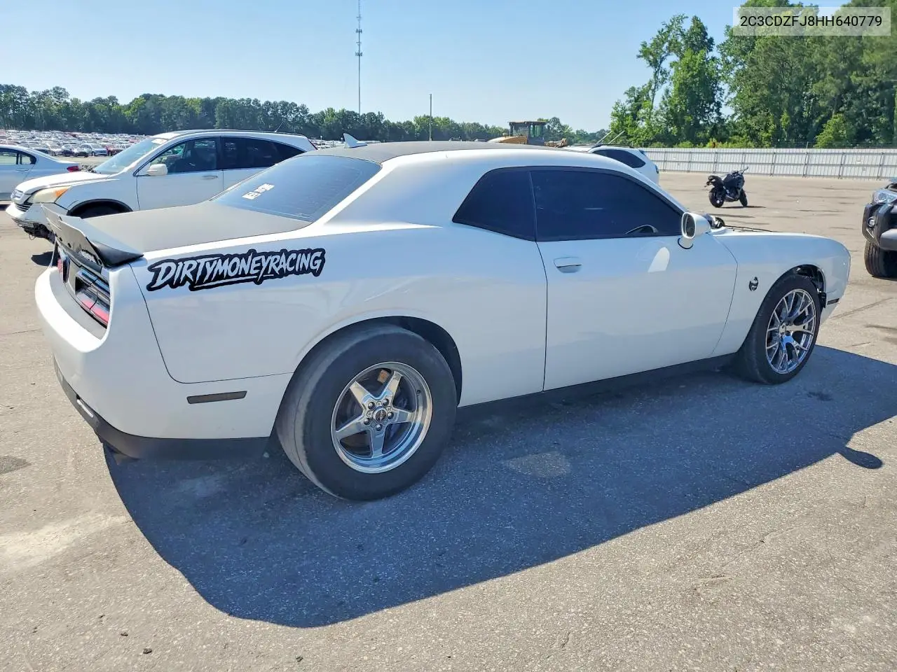 2017 DODGE CHALLENGER VIN 2C3CDZFJ8HH640779 — фото 3