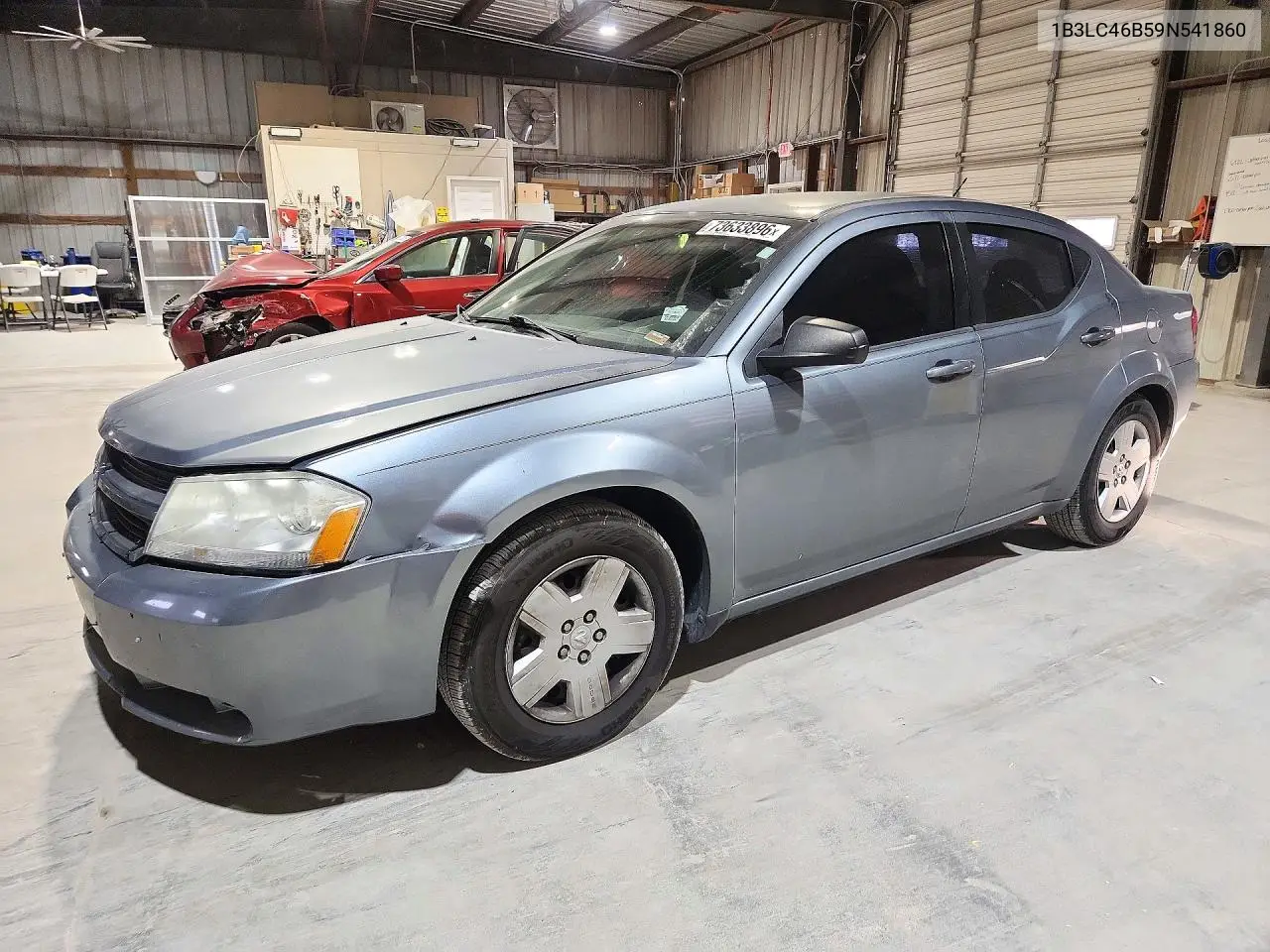 DODGE AVENGER 2009, VIN 1B3LC46B59N541860