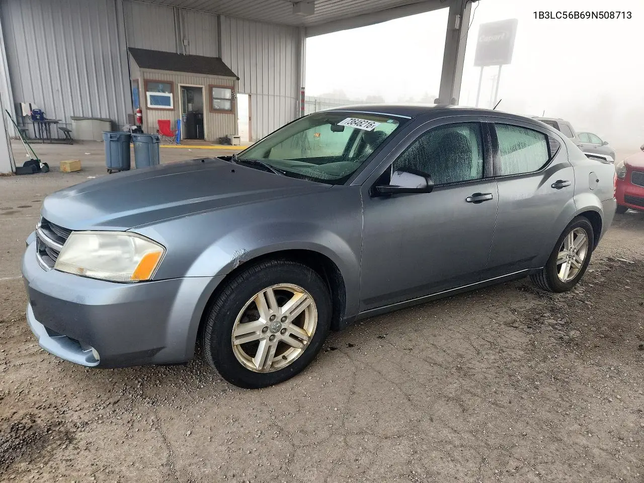 DODGE AVENGER 2009, VIN 1B3LC56B69N508713