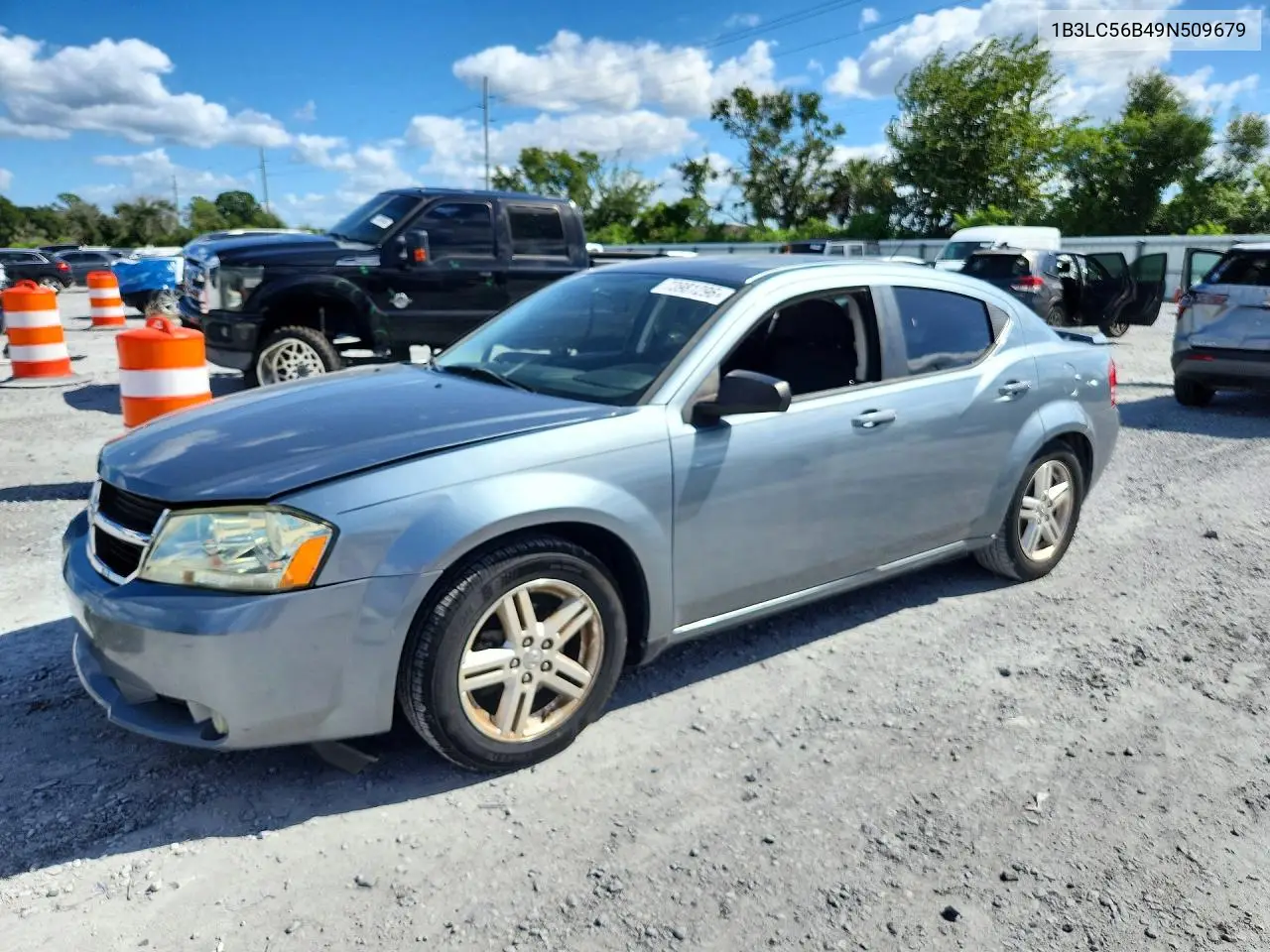DODGE AVENGER 2009, VIN 1B3LC56B49N509679