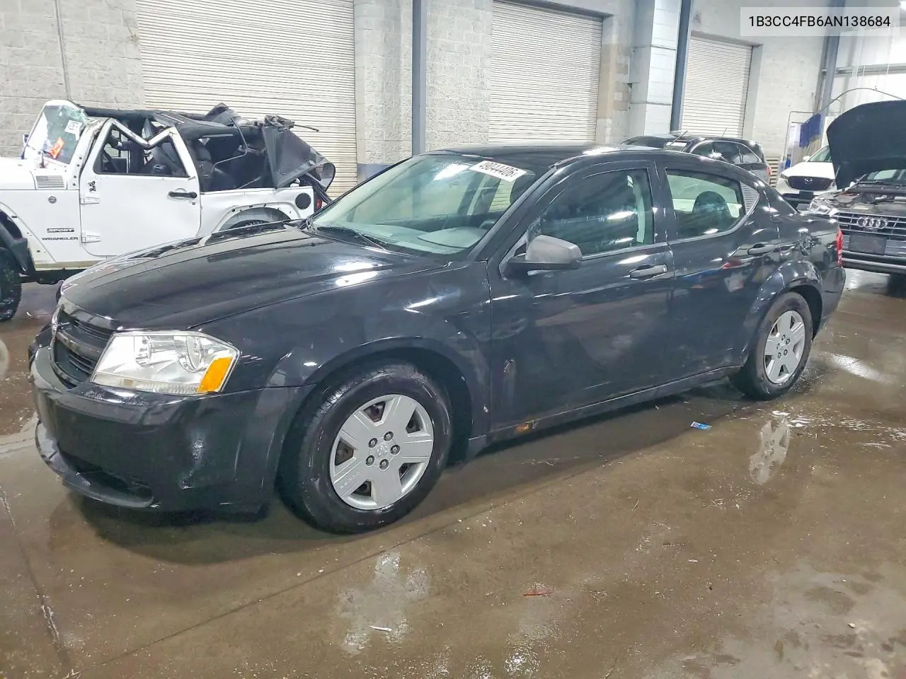 DODGE AVENGER 2010, VIN 1B3CC4FB6AN138684
