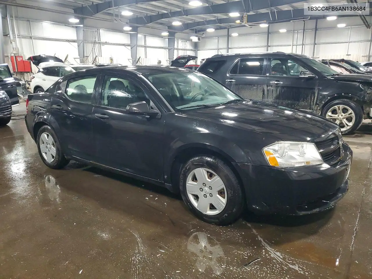 2010 DODGE AVENGER VIN 1B3CC4FB6AN138684 — фото 4