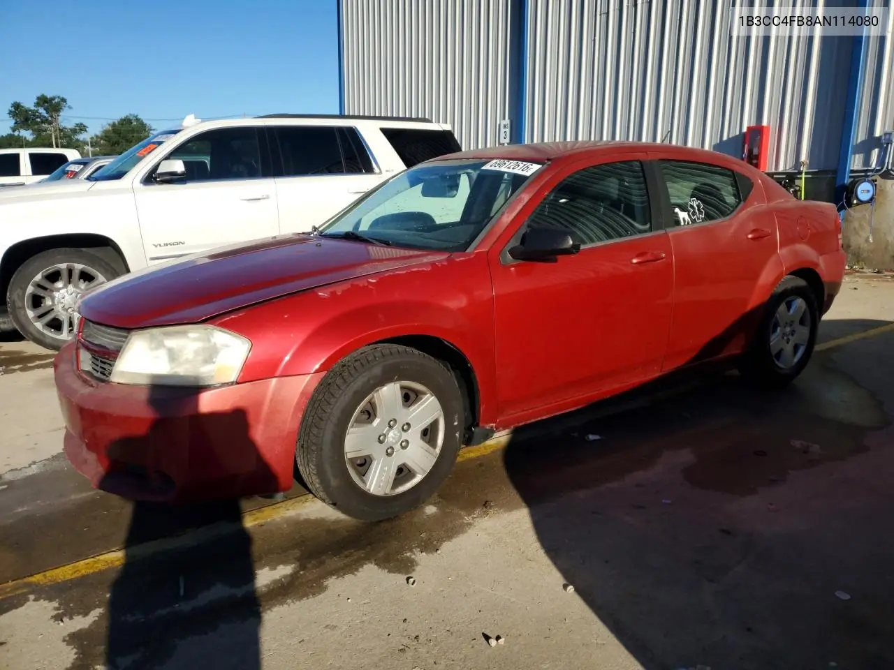 DODGE AVENGER 2010, VIN 1B3CC4FB8AN114080