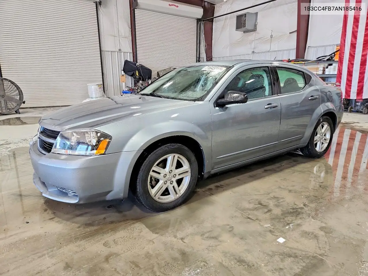 DODGE AVENGER 2010, VIN 1B3CC4FB7AN185416