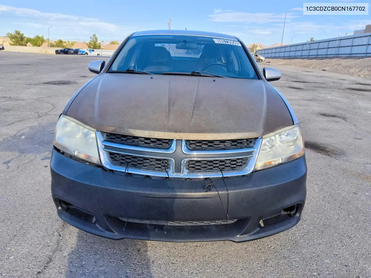 2012 DODGE AVENGER VIN 1C3CDZCB0CN167702 — фото 5