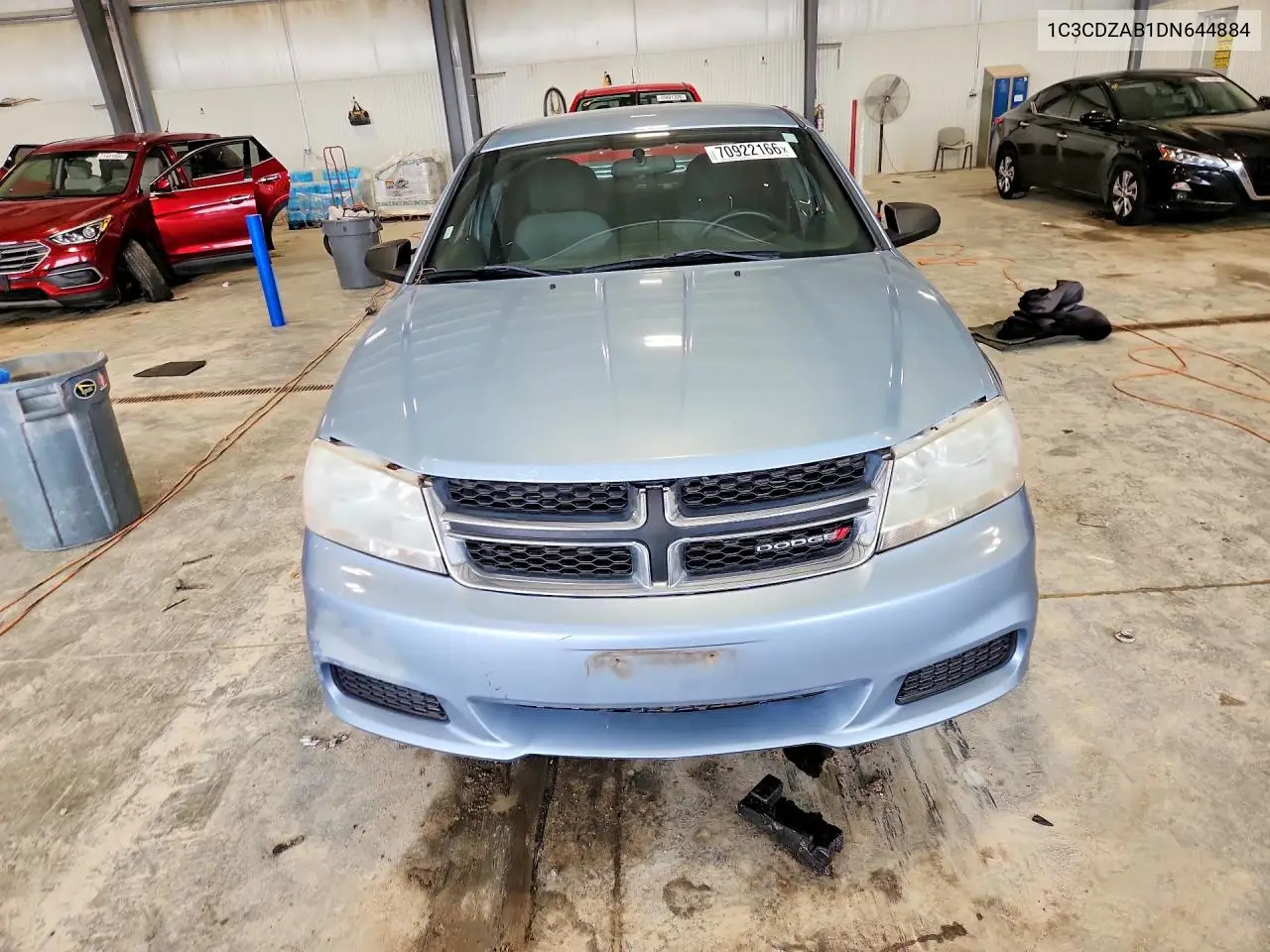 2013 DODGE AVENGER VIN 1C3CDZAB1DN644884 — фото 5