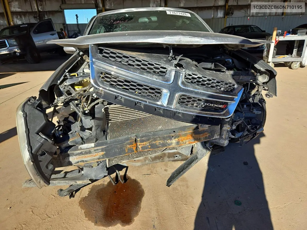 2013 DODGE AVENGER VIN 1C3CDZCB6DN710195 — фото 5