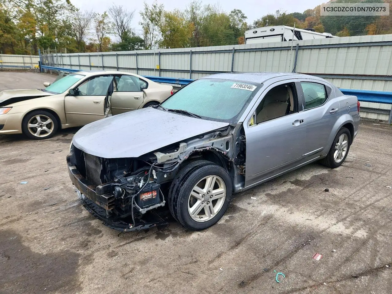 DODGE AVENGER 2013, VIN 1C3CDZCG1DN709273
