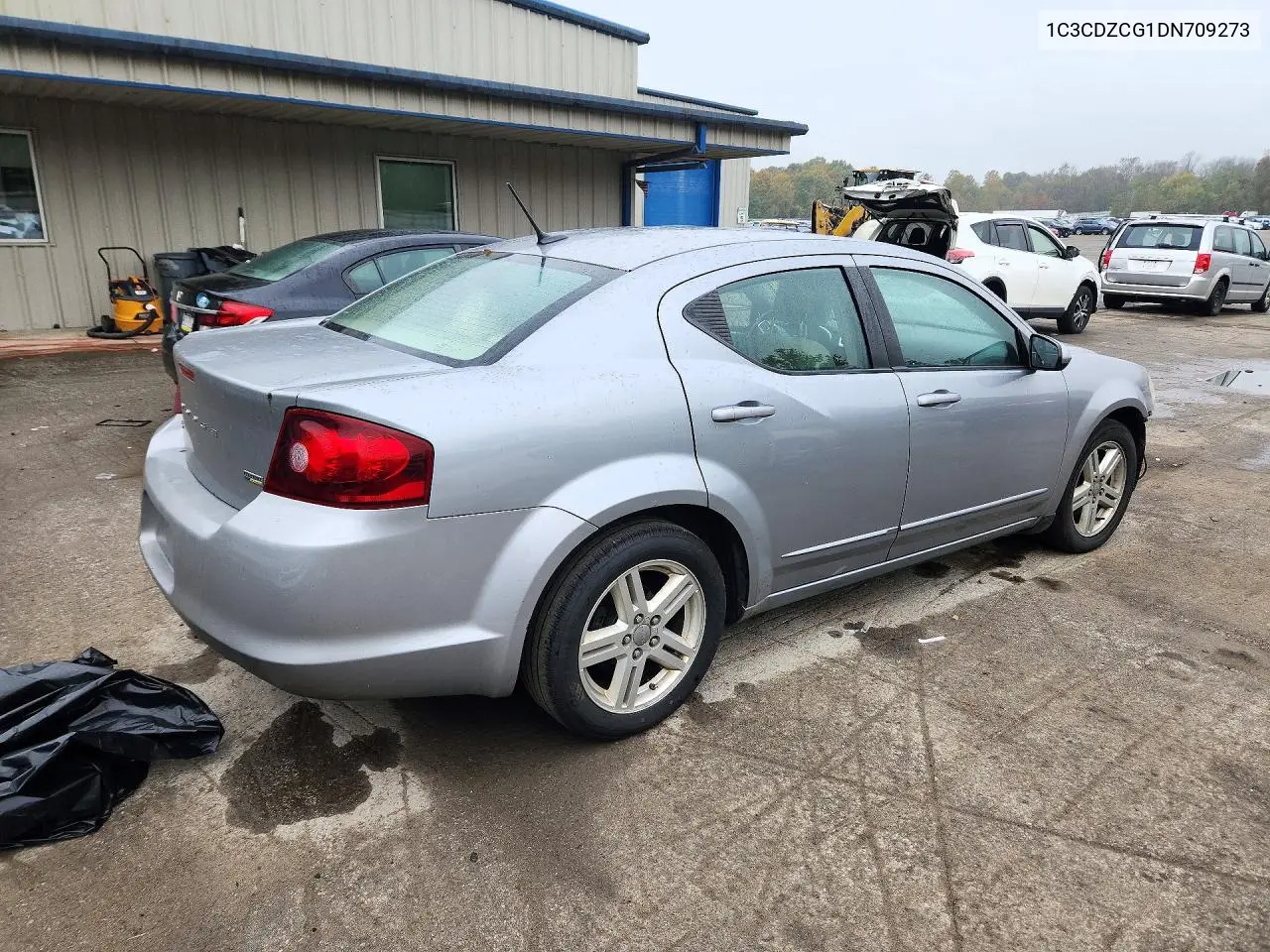 2013 DODGE AVENGER VIN 1C3CDZCG1DN709273 — фото 3