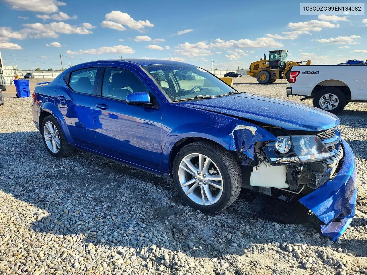 2014 DODGE AVENGER VIN 1C3CDZCG9EN134082 — фото 4