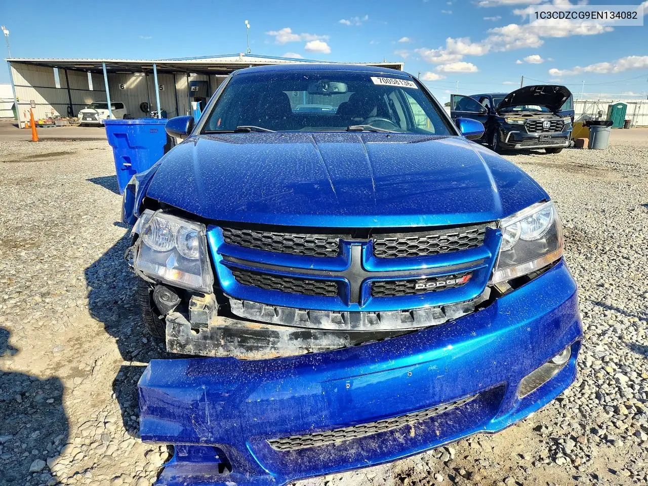 2014 DODGE AVENGER VIN 1C3CDZCG9EN134082 — фото 5