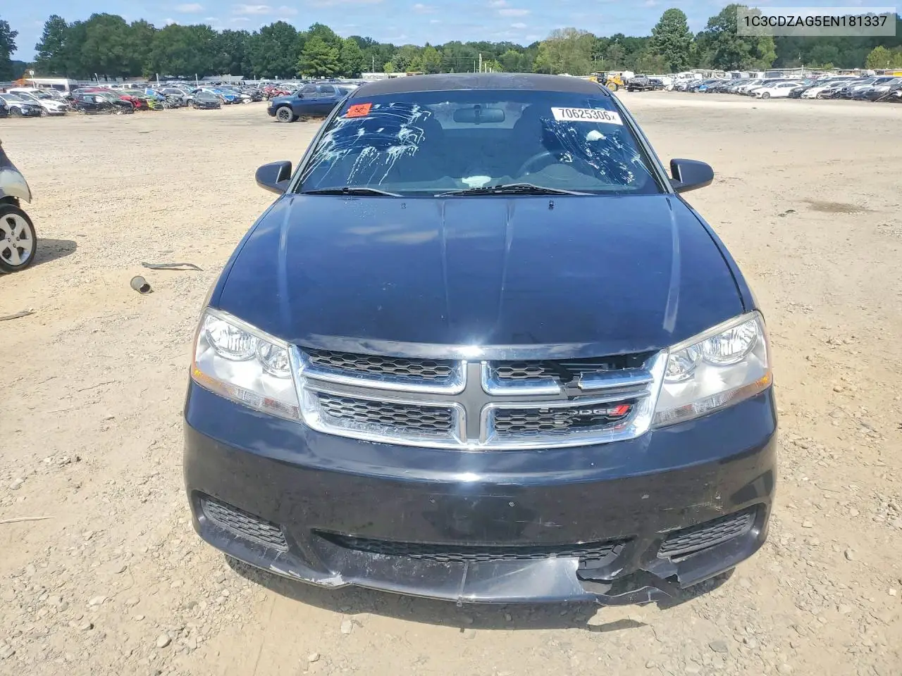 2014 DODGE AVENGER VIN 1C3CDZAG5EN181337 — фото 5