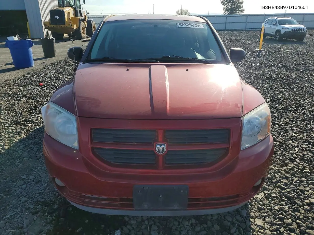 2007 DODGE CALIBER VIN 1B3HB48B97D104601 — фото 5