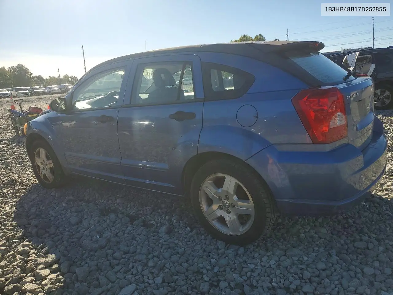 2007 DODGE CALIBER VIN 1B3HB48B17D252855 — фото 2