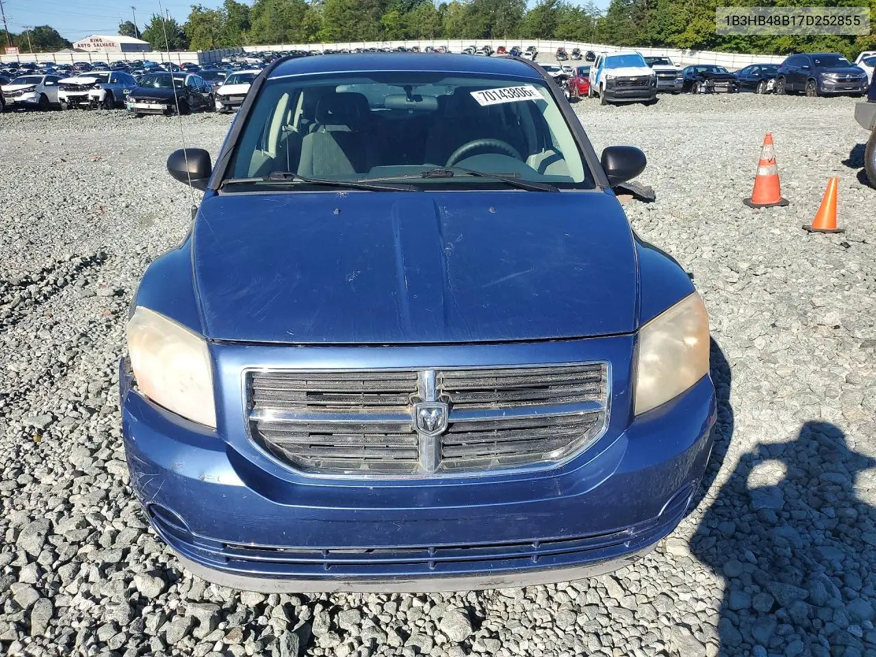 2007 DODGE CALIBER VIN 1B3HB48B17D252855 — фото 5