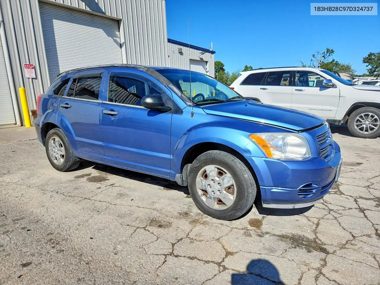 2007 DODGE CALIBER VIN 1B3HB28C97D324737 — фото 4