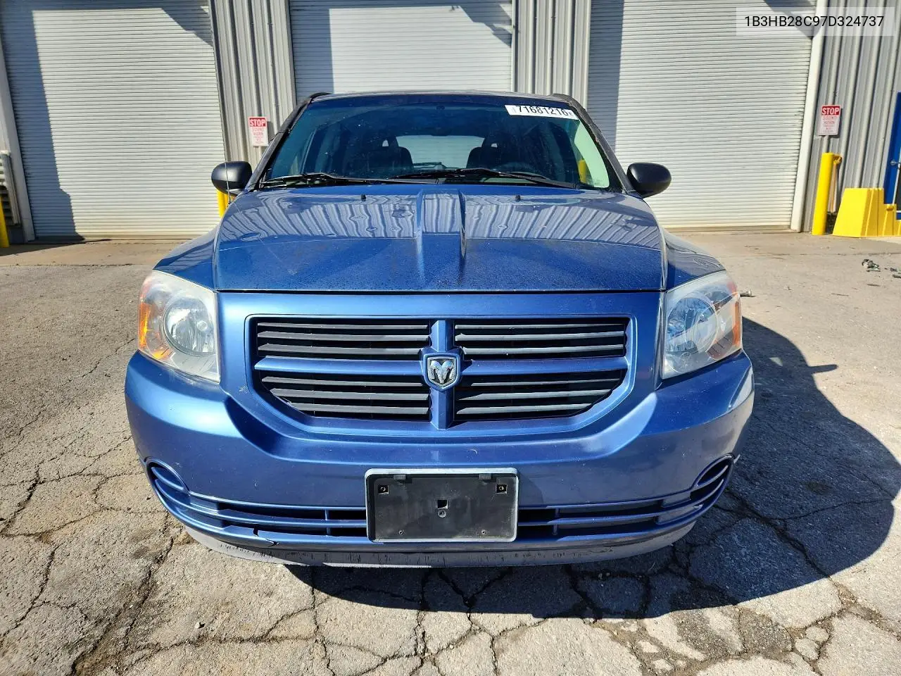 2007 DODGE CALIBER VIN 1B3HB28C97D324737 — фото 5