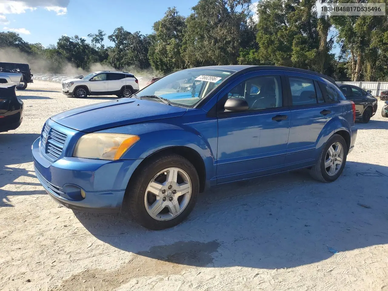 DODGE CALIBER 2007, VIN 1B3HB48B17D535496