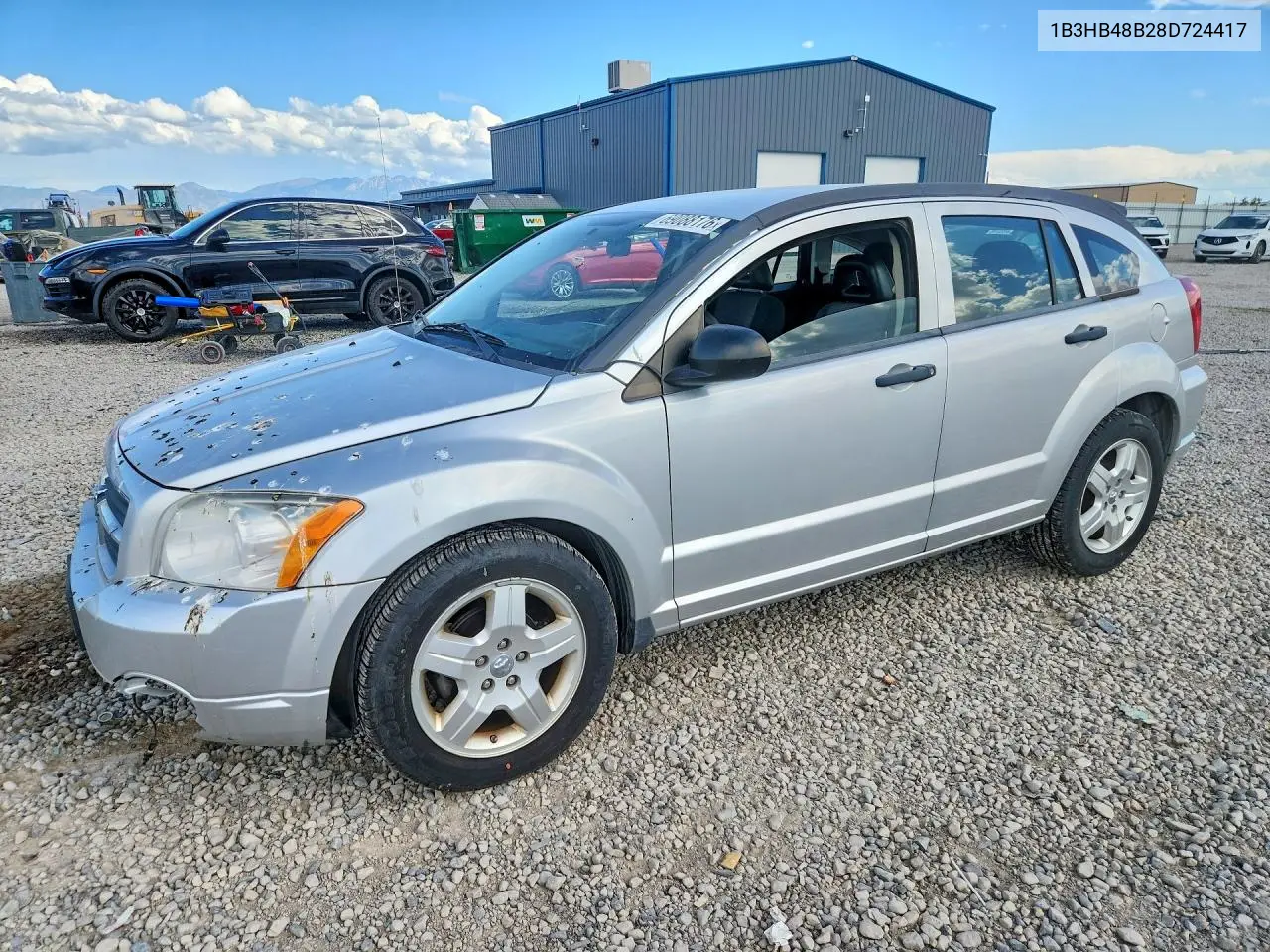 DODGE CALIBER 2008, VIN 1B3HB48B28D724417