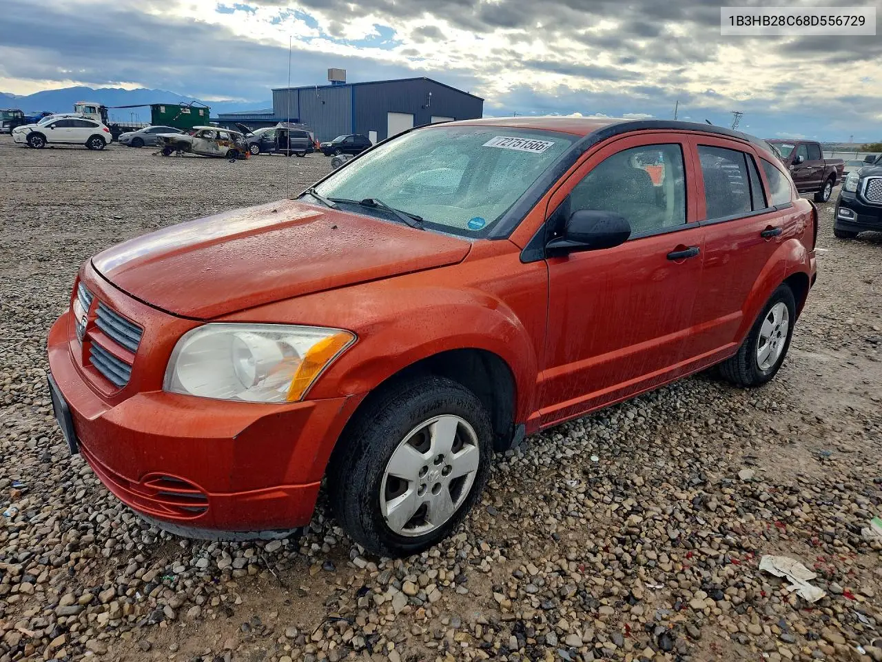 DODGE CALIBER 2008, VIN 1B3HB28C68D556729