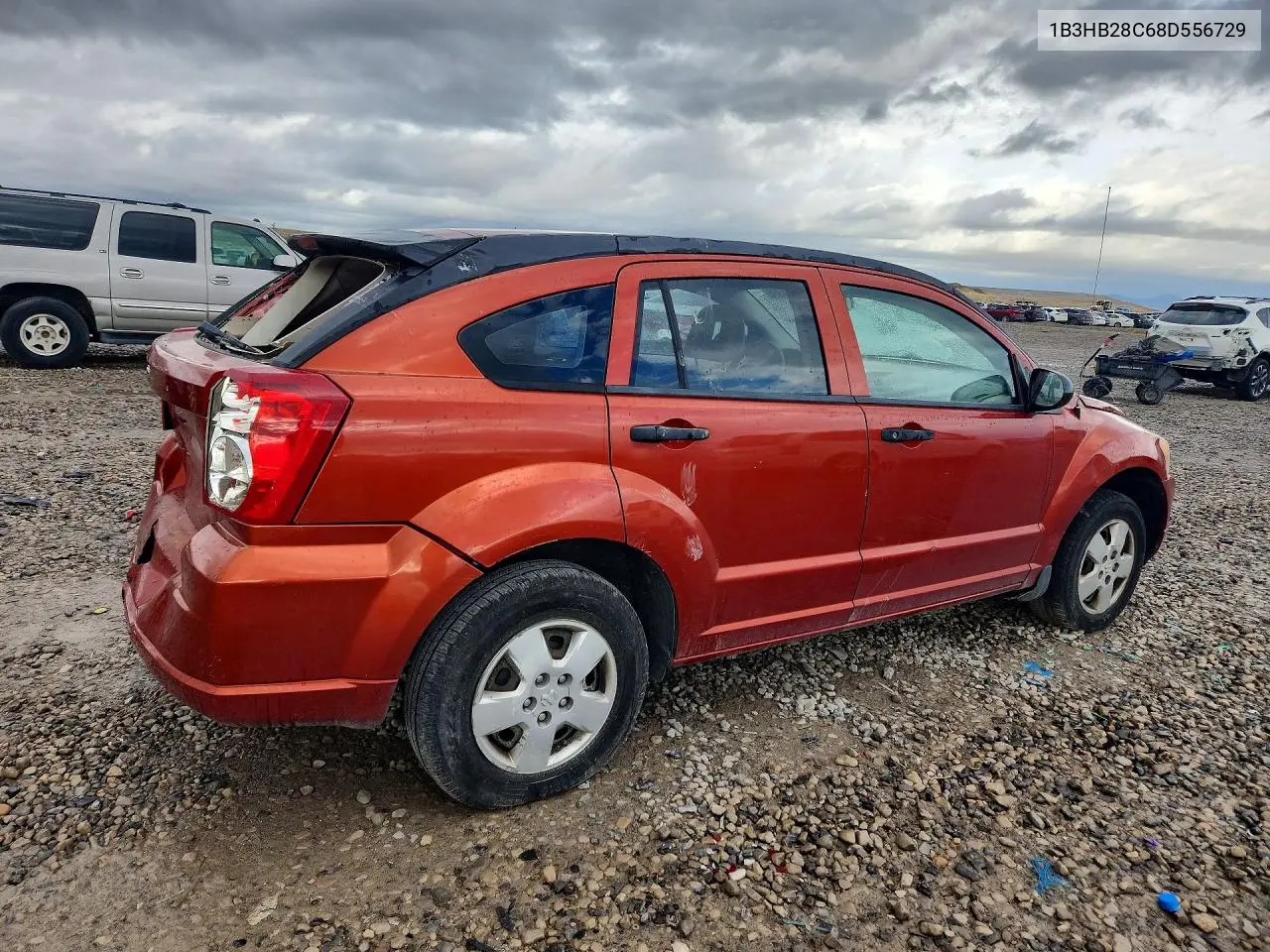 2008 DODGE CALIBER VIN 1B3HB28C68D556729 — фото 3