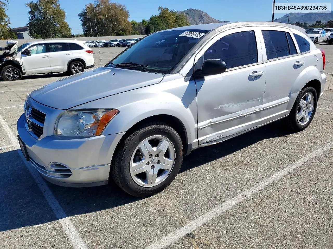 DODGE CALIBER 2009, VIN 1B3HB48A89D234735