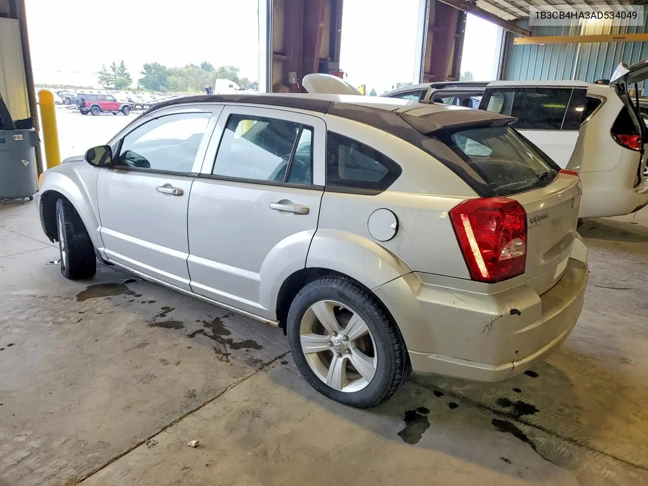 2010 DODGE CALIBER VIN 1B3CB4HA3AD534049 — фото 2