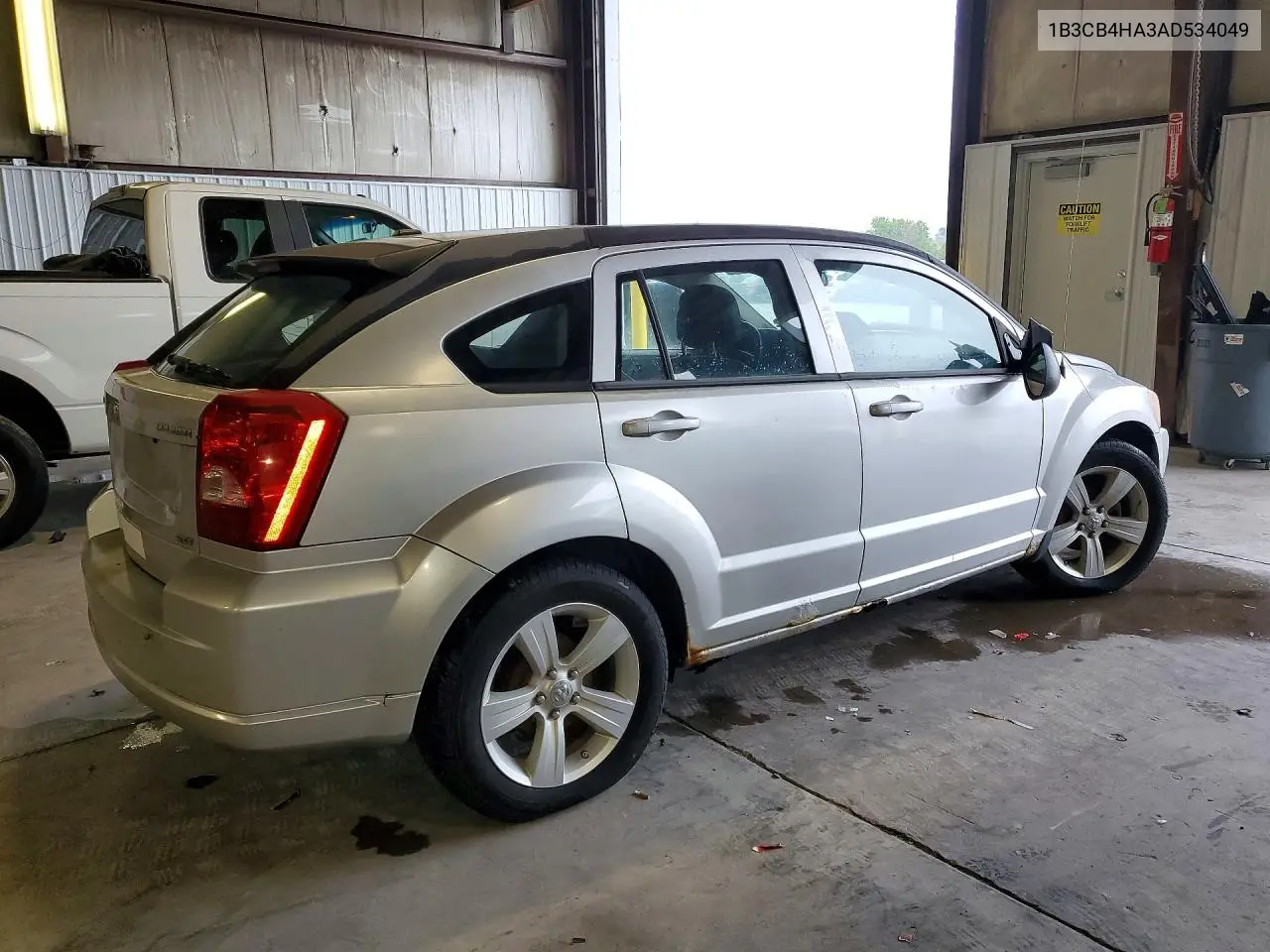 2010 DODGE CALIBER VIN 1B3CB4HA3AD534049 — фото 3