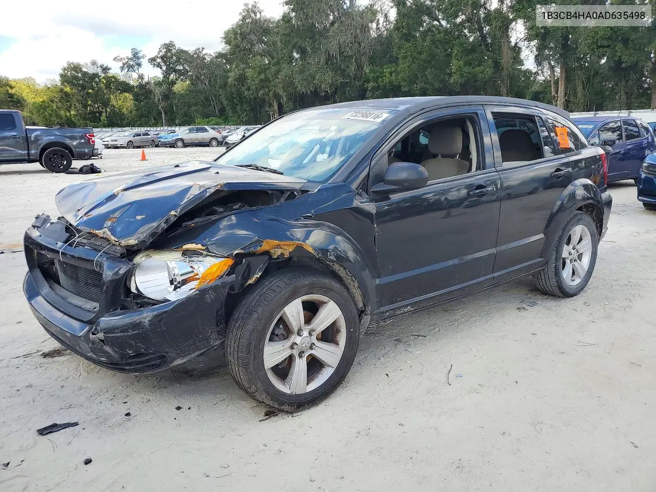 DODGE CALIBER 2010, VIN 1B3CB4HA0AD635498